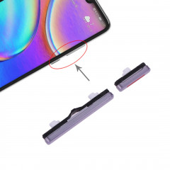 Touches latérales pour Huawei P20 (violet)