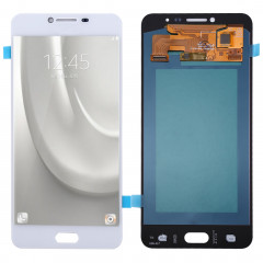 Écran LCD de matériel de Oled et Assemblée complète de Digitizer pour la galaxie C7 (blanc)