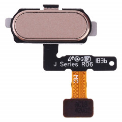 Pour Galaxy J7 (2017) SM-J730F/DS SM-J730/DS Câble flexible du capteur d'empreintes digitales (Or)