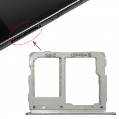 Bac à carte SIM + bac à carte Micro SD pour Galaxy Tab S3 9.7 / T825 (version 3G) (Argent)