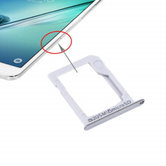 Pour Galaxy Tab S2 8.0 / T715 Plateau de carte SIM et plateau de carte Micro SD (Blanc)