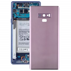 Coque arrière de batterie pour Galaxy Note9 avec objectif d'appareil photo (violet)
