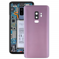 Coque arrière de batterie pour Galaxy S9+ avec objectif d'appareil photo (violet)
