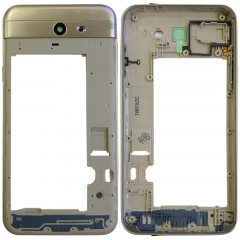 Cadre de logement arrière pour Galaxy J7 V J727V (Verizon) (Or)
