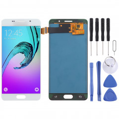 Ecran LCD et ensemble complet du numériseur (matériau TFT) pour Galaxy A5 (2016) / A510 (Blanc)