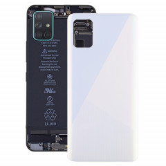 Pour le couvercle arrière de la batterie d'origine Galaxy A51 (blanc)