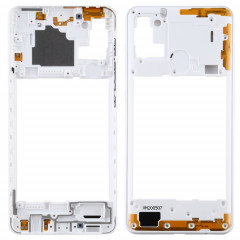 Pour Samsung Galaxy A21s Middle Frame Bezel Plate (Blanc)