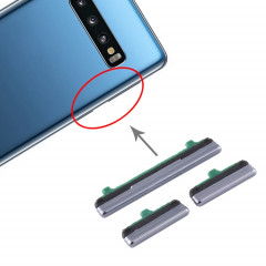 Pour Samsung Galaxy S10 5G Bouton d'alimentation et bouton de contrôle du volume (noir)