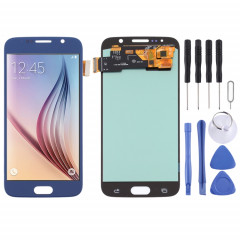 Écran LCD OLED pour Samsung Galaxy S6 avec assemblage complet du numériseur (Bleu)
