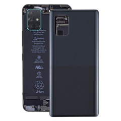 Pour Samsung Galaxy A71 5G SM-A716 Batterie Couverture Arrière (Noir)
