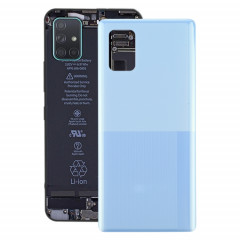 Pour Samsung Galaxy A71 5G SM-A716 Batterie Couverture Arrière (Bleu)