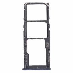 Pour Samsung Galaxy M51 SM-M515 Plateau de carte SIM + Plateau de carte SIM + Plateau de carte Micro SD (Noir)