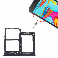 Pour Samsung Galaxy A2 Core SM-A260 Plateau de carte SIM + Plateau de carte SIM + Plateau de carte Micro SD (Noir)