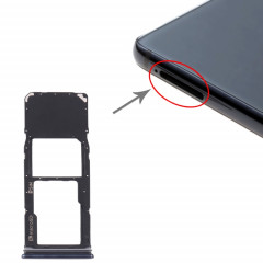 Pour Samsung Galaxy A9 (2018) SM-A920 Plateau de carte SIM + Plateau de carte Micro SD (Noir)