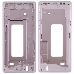 Pour la lunette du cadre LCD du boîtier avant Galaxy Note9 (or rose)