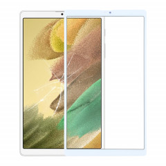 Pour Samsung Galaxy Tab A7 Lite SM-T225 LTE Lentille en verre extérieure de l'écran avant (Blanc)