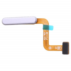 Pour Samsung Galaxy A22 4G SM-A225 Câble flexible de capteur d'empreintes digitales d'origine (argent)