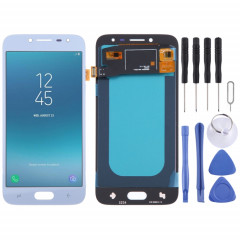 Écran LCD matériel OLED et assemblage complet de numériseur pour Samsung Galaxy J2 Pro 2018 SM-J250 (bleu)