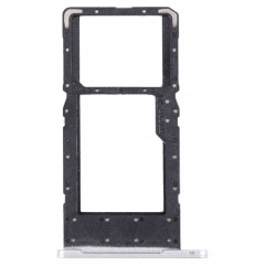 Plateau de carte SIM + plateau de carte micro SD pour Samsung Galaxy Tab A7 Lite SM-T225 (argent)