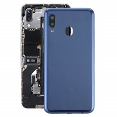 Coque arrière de batterie pour Galaxy A20e avec touches latérales (bleu)