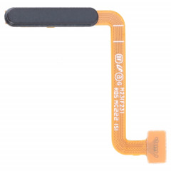 Pour Samsung Galaxy M23 SM-M236B Câble flexible de capteur d'empreintes digitales d'origine (noir)