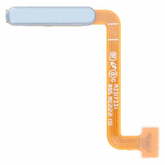 Pour Samsung Galaxy M23 SM-M236B Câble flexible de capteur d'empreintes digitales d'origine (bleu)