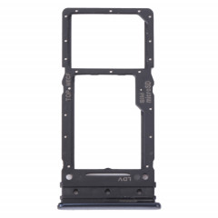 Pour Samsung Galaxy M53 SM-M536B Plateau de carte SIM d'origine + plateau de carte Micro SD (noir)
