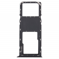 Pour Samsung Galaxy A03s SM-A037U Plateau de carte SIM d'origine + plateau de carte Micro SD (Noir)