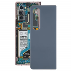 Coque arrière de batterie pour Samsung Galaxy Z Fold4 SM-F936B avec cache d'objectif d'appareil photo (vert)