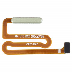 Pour Samsung Galaxy A14 SM-A145F Câble flexible du capteur d'empreintes digitales d'origine (vert)