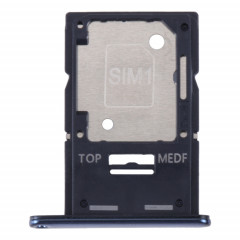 Pour Samsung Galaxy A54 SM-A546 Plateau de carte SIM d'origine + plateau de carte Micro SD (bleu)