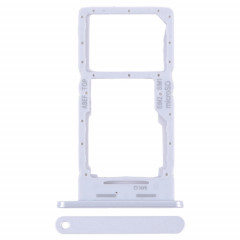 Pour Samsung Galaxy A25 5G SM-A256B Plateau de carte SIM d'origine + Plateau de carte SIM / Plateau de carte Micro SD (Argent)