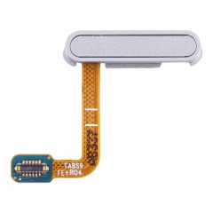 Pour Samsung Galaxy Tab S9 FE + 5G SM-X616 Câble flexible de capteur d'empreintes digitales d'origine (argent)
