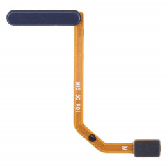 Pour Samsung Galaxy M15 SM-M156B câble flexible de capteur d'empreintes digitales d'origine (bleu)