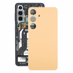 Pour Samsung Galaxy S24 SM-S921B Couvercle arrière de la batterie OEM (jaune)