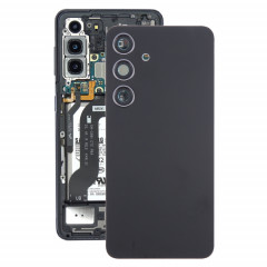 Pour Samsung Galaxy S24 SM-S921B Couvercle arrière de batterie OEM avec couvercle d'objectif d'appareil photo (noir)