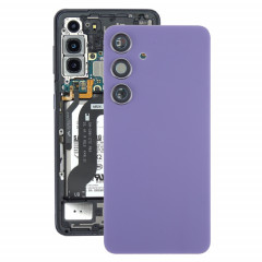 Pour Samsung Galaxy S24 SM-S921B Couvercle arrière de batterie OEM avec couvercle d'objectif d'appareil photo (violet)