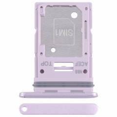 Pour Samsung Galaxy A35 SM-A356B Plateau de carte SIM + Plateau de carte SIM / Micro SD (Violet)