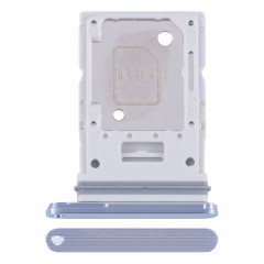 Pour Samsung Galaxy A55 SM-A556B Plateau de carte SIM d'origine + Plateau de carte SIM / Micro SD (Bleu)