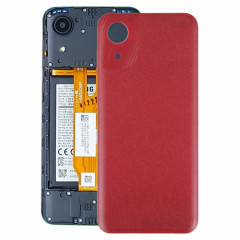 Pour Samsung Galaxy A03 Core SM-A032F Cache arrière de batterie d'origine (rouge)