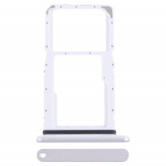 Pour Samsung Galaxy Tab A9+ 5G SM-X215 Plateau de carte SIM + Micro SD d'origine (argent)