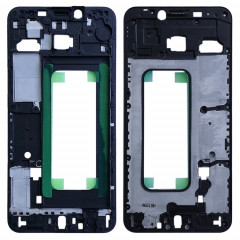 Pour Galaxy C5 Front Housing LCD Frame Bezel Plate (Noir)