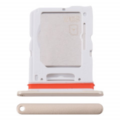 Pour Samsung Galaxy M55 SM-M556B Tiroir de carte SIM d'origine + Tiroir de carte SIM / Tiroir de carte Micro SD (Or)