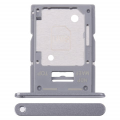 Pour Samsung Galaxy M15 SM-M156B Tiroir de carte SIM d'origine + Tiroir de carte SIM / Tiroir de carte Micro SD (Gris)