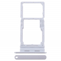 Pour Samsung Galaxy A16 5G SM-A166B Plateau de carte SIM d'origine + Plateau de carte SIM / Plateau de carte Micro SD (Argent)