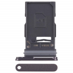 Pour Samsung Galaxy S24 FE SM-S721B Plateau de carte SIM d'origine (noir)