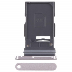 Pour Samsung Galaxy S24 FE SM-S721B Plateau de carte SIM d'origine (argent)