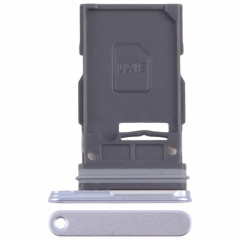 Pour Samsung Galaxy S25 / S25+ SM-S931B/S936B Tiroir de carte SIM d'origine (argent)