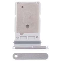 Pour Samsung Galaxy S25 Ultra SM-S938B Plateau de carte SIM d'origine + carte SIM (blanc)