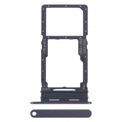 Pour Samsung Galaxy A16 SM-A165F Tiroir de carte SIM d'origine + Tiroir de carte SIM / Micro SD (Noir)